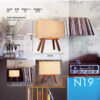 Accent Wooden Table Lamp Handcrafted Nastaran