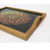Persian Wooden Serving Tray Model Mandala