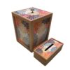 Persian Wooden Waste Basket & Tissue Box Set - Negar