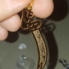 Zulfiqar Sword Necklace - Islamic Steel Sword Pendant of Imam Ali