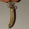 Zulfiqar Sword Necklace - Islamic Steel Sword Pendant of Imam Ali