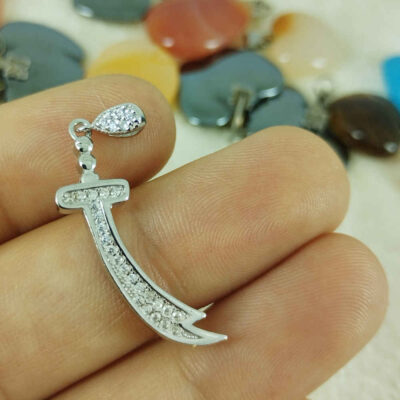 Zulfiqar Sword Necklace – Islamic Silver Sword Necklace of Imam Ali
