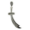 Zulfiqar Sword Necklace - Islamic Silver Sword Necklace of Imam Ali