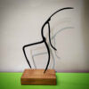 Metal Minimalist Figurine Artwork Sculpture Nita