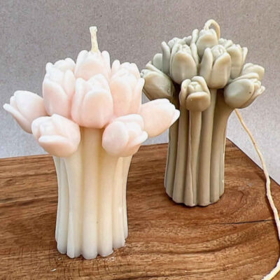 Tulip Bouquet Silicone Candle Mold