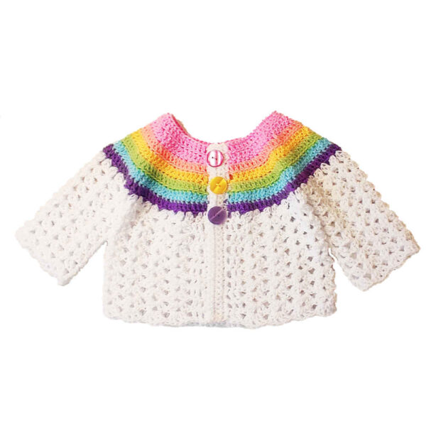 Infant Knitted Sweater Model Satin
