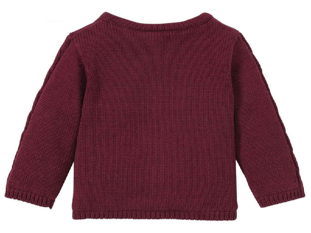 Long Sleeve Infant Knitted Cardigan Model Bahar