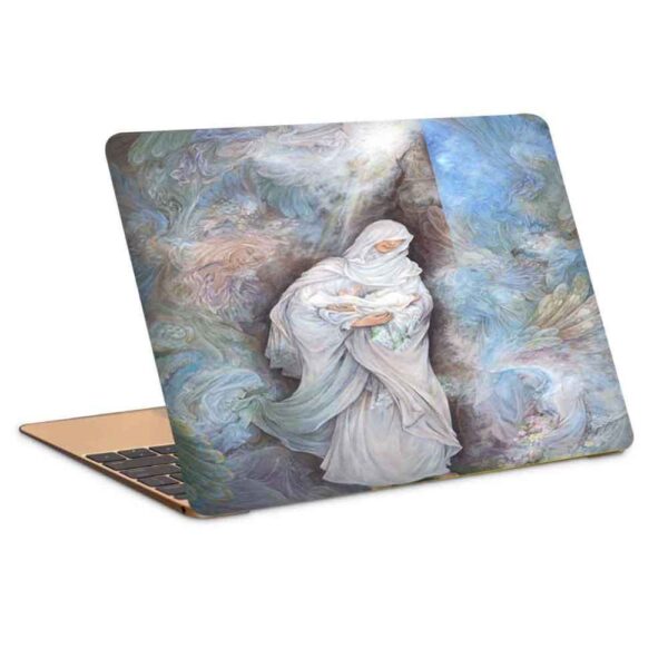 Laptop Painting Art Style Sticker Decal Model Mother