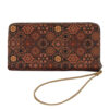 Fabric Wallet for Women with Persian Art-Inspired Shahrzad Pattern