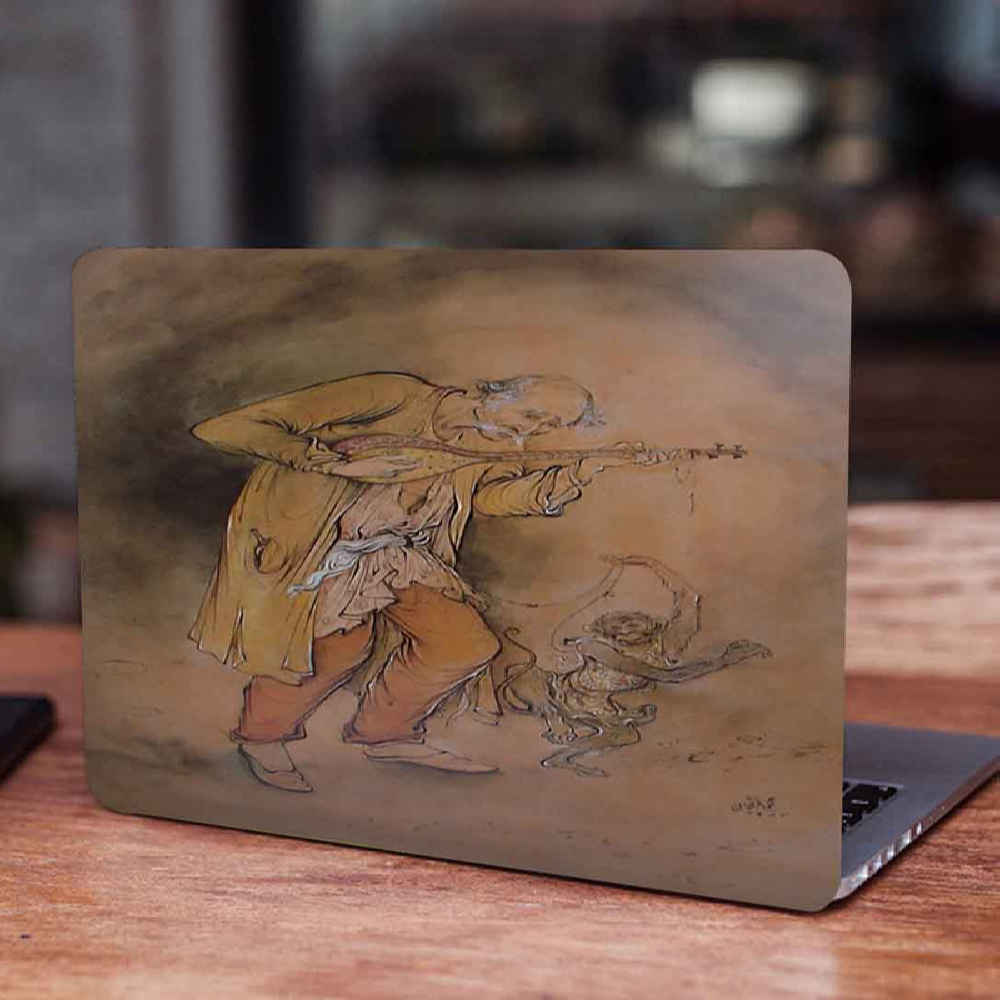 Persian Laptop Skin Sticker Decal Model Old Man