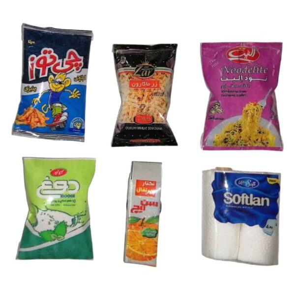 6 Pcs Persian Fridge Magnets Set – Dietary Model