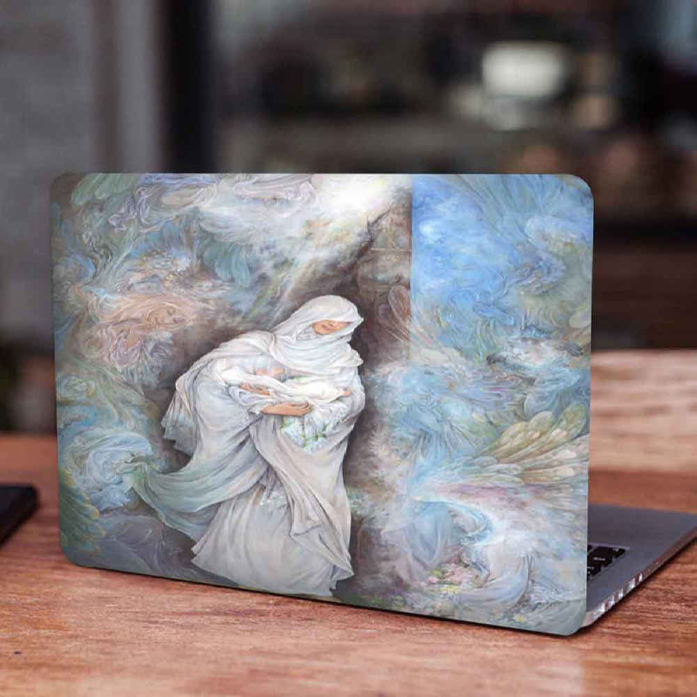 Laptop Painting Art Style Sticker Decal Model Mother