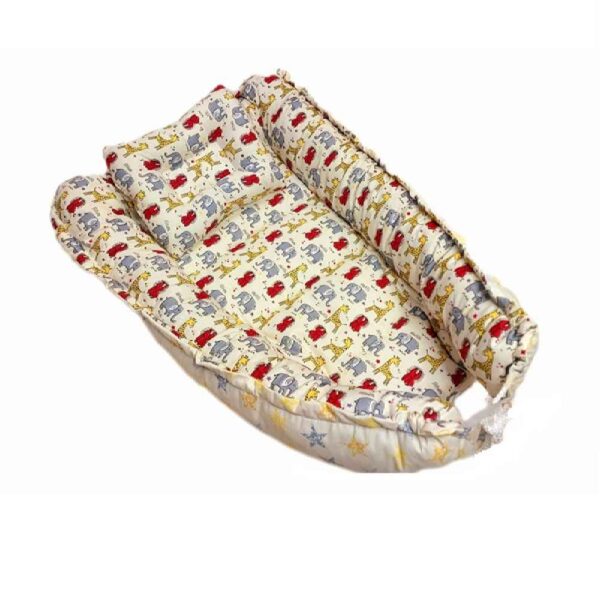 Cream Cotton Baby Nest Model Ashianeh