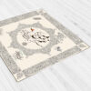 Velvet Tablecloth Persian Calligraphy Inspired Design Love