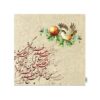 Velvet Tablecloth Persian Calligraphy Inspired Design Anar