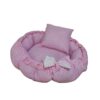 Lilac Cotton Baby Nest Model Panah