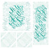 Velvet Tablecloth Persian Calligraphy Inspired Design Ashianeh