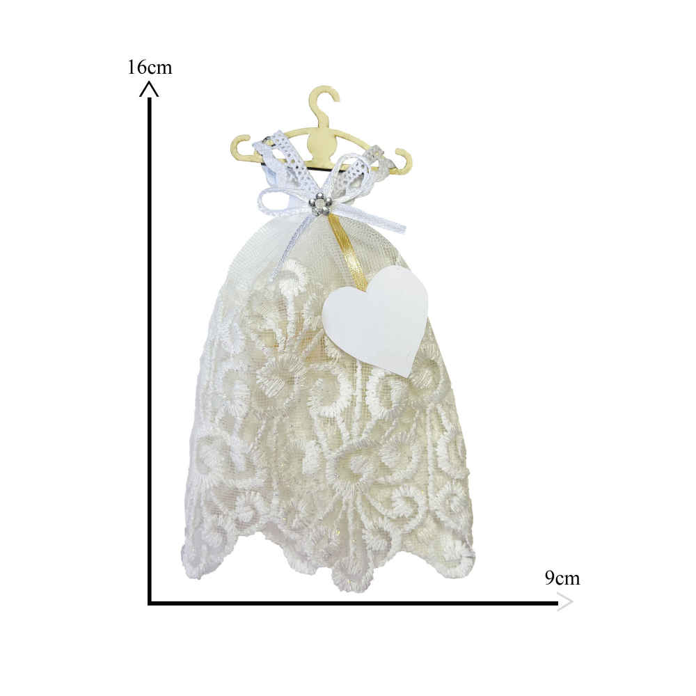 20 Pcs Skirt Style Wedding Favor Model Bride