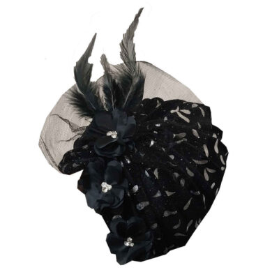Women’s Flower Turban – Model Violet