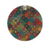 Portable Pocket Mirror with Persian Inspired Samin Design