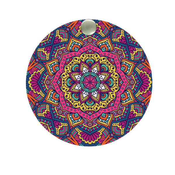 Compact Pocket Mirror with Persian Inspired Diba Design