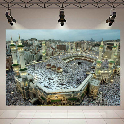 Islamic Canvas Art – Printed Kaaba