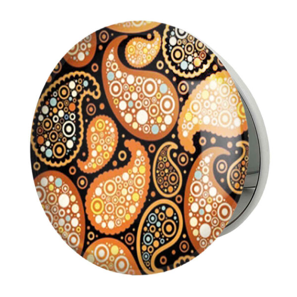 Pocket Mirror with Persian Inspired Laleh Design