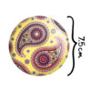 Pocket Mirror with Persian Inspired Paisley Design