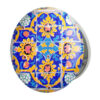 Compact Pocket Mirror with Persian Inspired Shina Design
