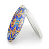 Compact Pocket Mirror with Persian Inspired Shina Design