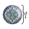 Compact Pocket Mirror with Persian Inspired Newsha Design