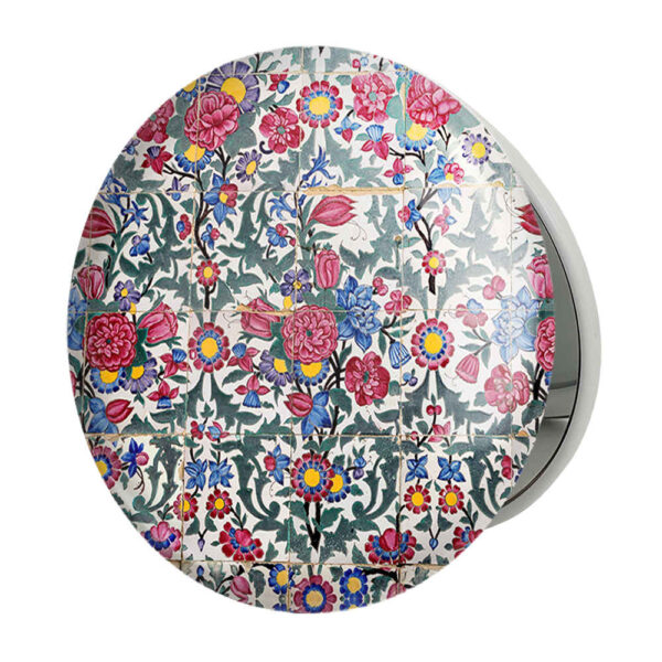 Pocket Mirror with Persian Inspired Shabnam Design