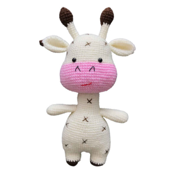 Amigurumi Stuffed Giraffe Animal – Handmade Crochet Plush Toy | Unique & Huggable