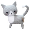 Amigurumi Stuffed Little Cat Animal – Handmade Crochet Plush Toy | Small & Lovable
