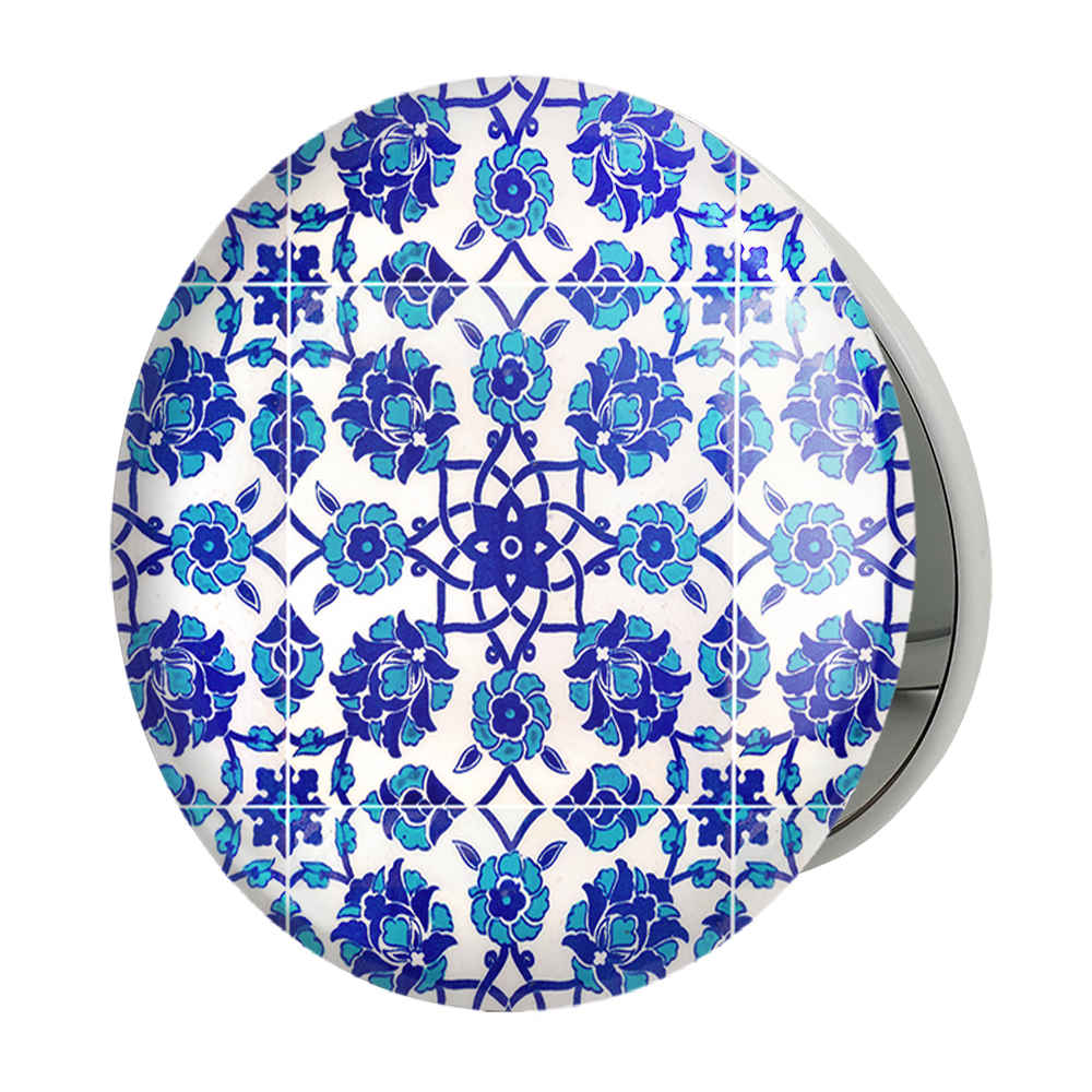 Pocket Mirror with Persian Inspired Aseman Design