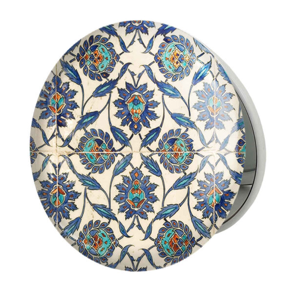 Pocket Mirror with Persian Inspired Smile Design