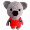 Amigurumi Stuffed Koala Animal – Handmade Crochet Plush Toy | Cozy & Cuddly