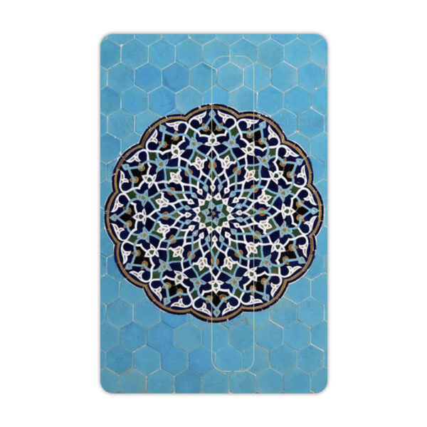 Persian Credit Card Sticker – Floral Design