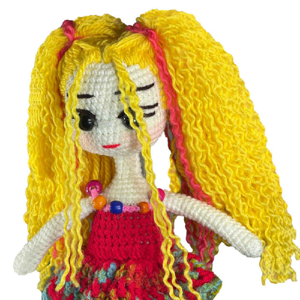 Amigurumi Handmade Crochet Stuffed Doll – Shiny | Soft Plush Toy