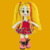 Amigurumi Handmade Crochet Stuffed Doll – Shiny | Soft Plush Toy