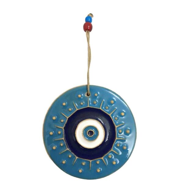 Blue Evil Eye Wall Hanging Amulet Model Star