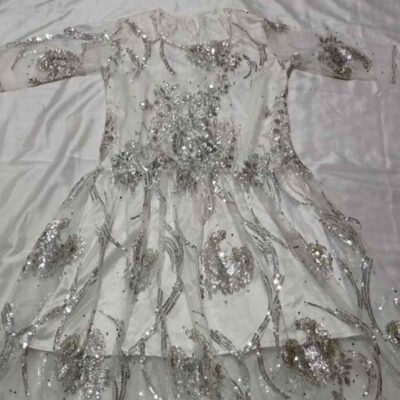 Iranian Traditional Kurdish Women’s Dress Model Snow