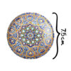 Portable Pocket Mirror with Persian Inspired Kaveh Design