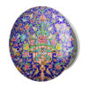 Portable Pocket Mirror with Persian Inspired Zarin Design