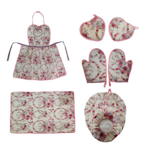 9 Piece Kitchen Apron Set