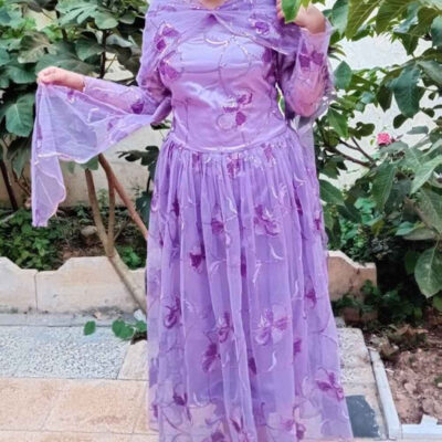 Iranian Traditional Kurdish Women’s Dress Model Spring