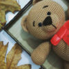 Handmade Amigurumi Stuffed Teddy Bear Animal – Model Nelson | Classic & Cuddly