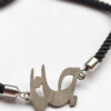 Minimalist Persian String Silver Bracelet – Black Janan Design