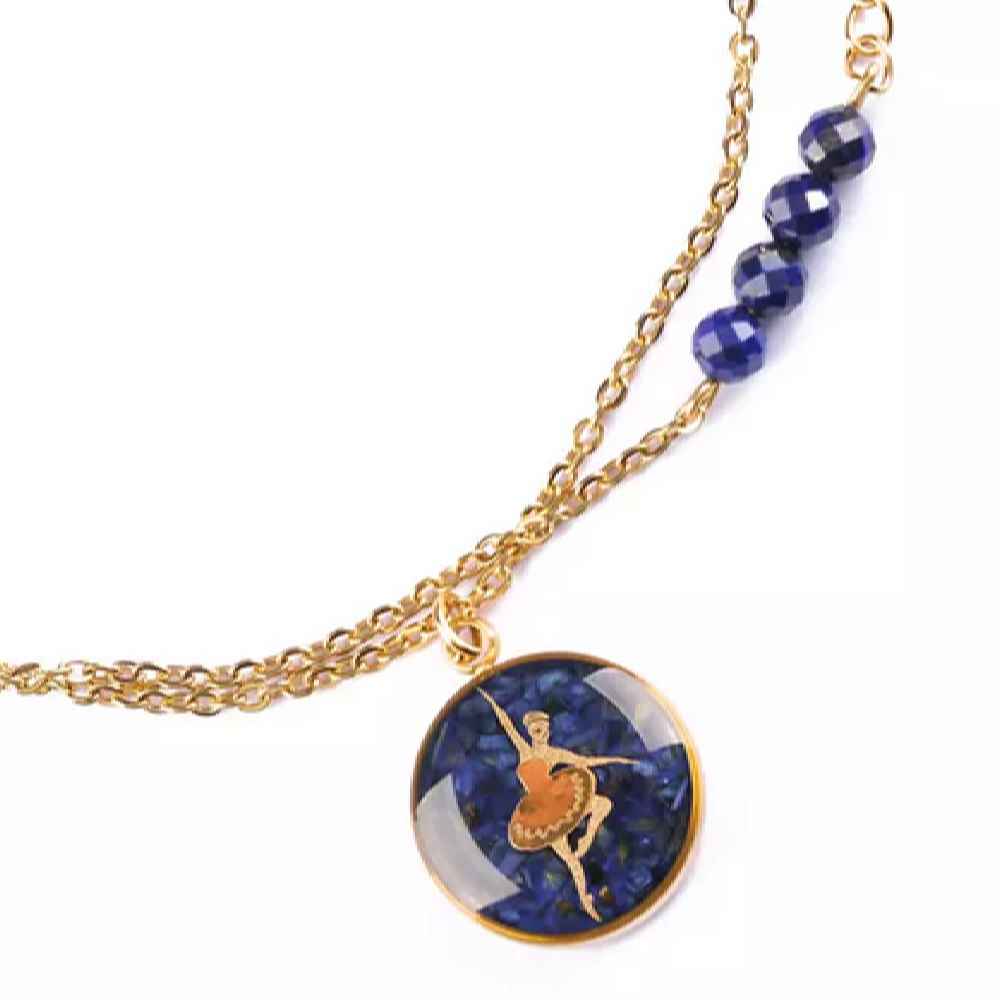 Chain Ankle Bracelet Model Ballet Dancer