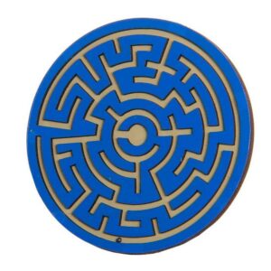 Children Round Wooden Labyrinth Maze Game